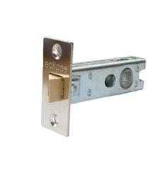 (57mm Centres) 3 Lever 75mm Sashlock Satin Chrome Square Forend IN619/1B 19mm Lever Handle on Plate with Bathroom Turn (57mm