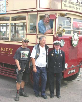 Centenary Celebrations (31st July 2005) On 31st July 1905, the first passenger carrying car left Silverhill Depot. Hundreds of passengers took a ride on the new tramcars that day.
