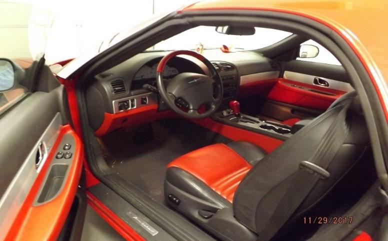 Interior Black with Torch Red