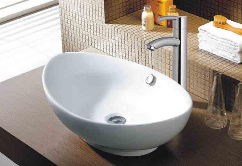 BATH FAUCETS 18A101 High-rise Single Hole Mount Lavatory Faucet 35mm Ceramic Disc Cartridge 3/8" Compression Stainless Steel Flexible Hoses Included Drain Pop-Up Included Dimensions: Overall Height
