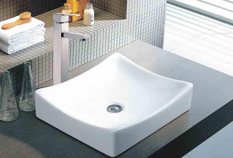 BATH FAUCETS 93A101 High-rise Single Hole Mount Lavatory Faucet 35mm Ceramic Disc Cartridge 3/8" Compression Stainless Steel Flexible Hoses Included Drain Pop-Up Included Dimensions: Overall Height