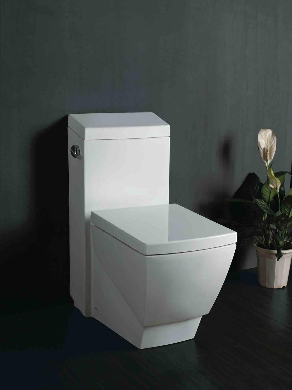 TOILETS SUPERIOR EAGO by Adornus Jet Siphonic one piece toilet W15 x H27 3/4 x L31 3/4 Bowl height: 16 1/4 Water consumption: 4.
