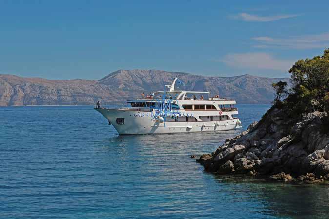 DELUXE CROATIAN ISLAND CRUISE TOUR DOSSIER ACCOMMODATION DETAILS & MAP Croatia cruise boat information Ship information - Deluxe Cruise Yacht Luxury steel-hull motor yachts offering upscale service,