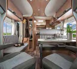 The most important equipment features that could make this motorhome the ideal
