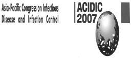Asia Pacific Conference on Infectious Diseases and Infection Control Asia Pacific Conference on Infectious Diseases and Infection Control in Hospitals, ACIDIC 2007 (Asia Pacific Congress on