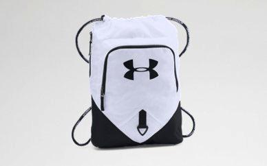 UA Undeniable Sackpack 1261954 Side valuables pocket lined with soft tricot
