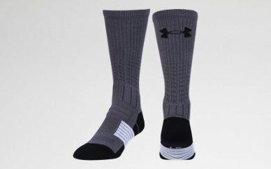 UA UNRIVALED CREW 1292865 M-XL Left/Right construction for a true anatomical fit True Seamless Toe