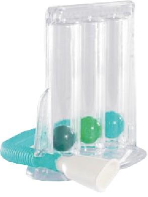 22 VCARE RESPIRATORY EXERCISER Helps to develop, improve and maintain respiratory fitness Useful in