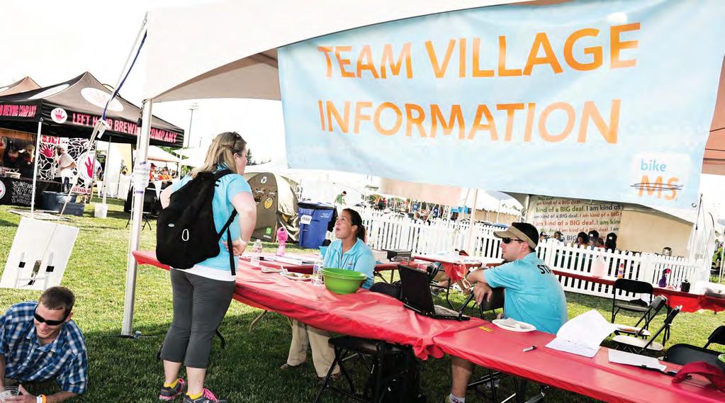 GOOD NEIGHBOR POLICY There is limited space in the Team Village, and we want to make sure everyone has a comfortable, fun and relaxing experience.