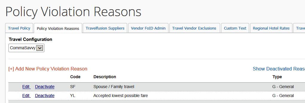 In the Travel Administration section of the left menu, click Travel Admin. 3.