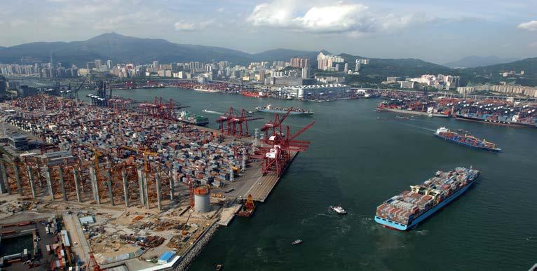 Greater Bay Area Develop Hong Kong s high-end maritime services to support Greater Bay Area ports to raise the port