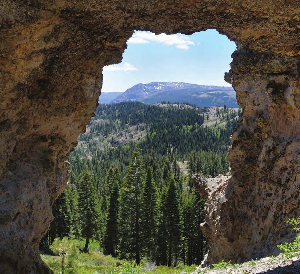Natural Bridge on the trail to Rowton Peak George Lamson The Northern Sierra Partnership, Truckee Donner Land Trust and The Trust for Public Land would like to thank the