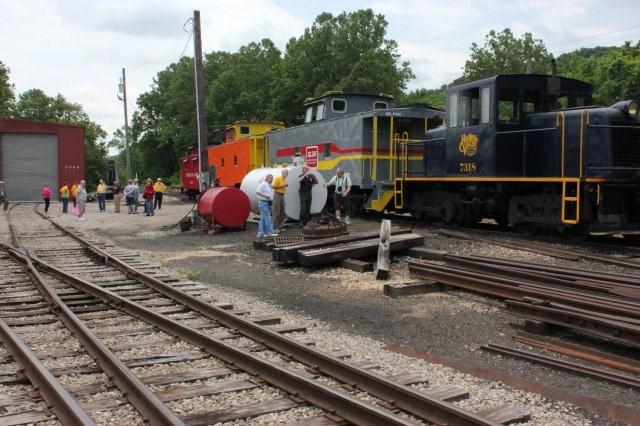 5 TRAVELS WITH DENNIS Dennis McGeeney Talk about miracles happening; On June 8th our Coal Division trip on the Hocking Valley was successful beyond our imagination.