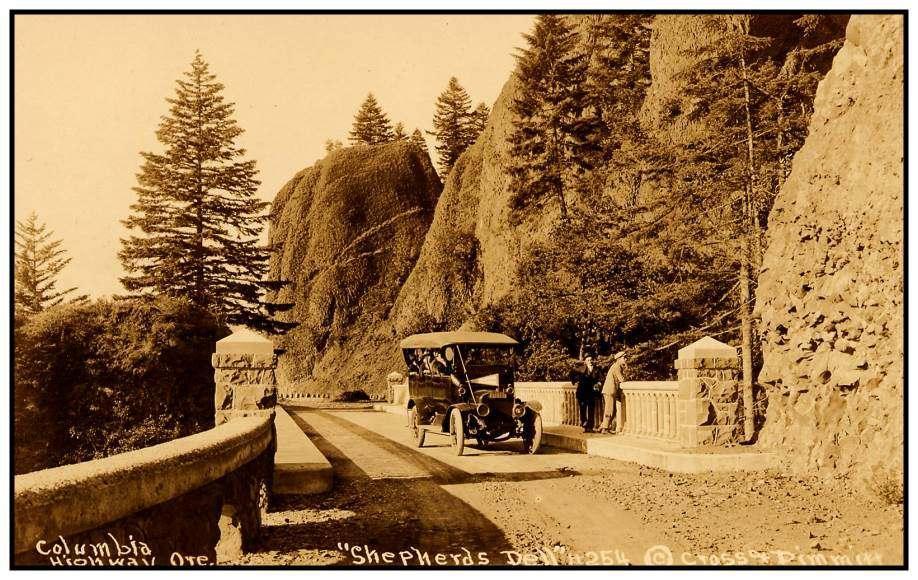 In 1915, a local dairy farmer, George Shepherd, donated all of his land to the city of Portland as a memorial to his wife. The area included Shepherd s Dell Falls.