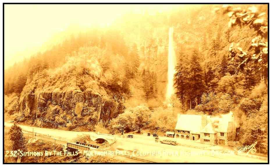 Henderson set out almost immediately to build again. The Cascadian-style Multnomah Falls Lodge was completed in July of 1925 by the City of Portland at a cost of $40,000.