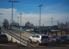 Access for all Reduced emissions Improved service delivery Johnstone Park and Ride The expanded facilities at Johnstone Park and Ride opened to the public in July