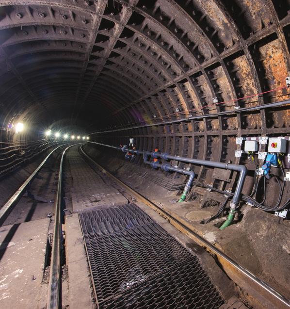 Attractive, seamless, reliable travel Improved connectivity Reducing Subway emissions SPT manages large volumes of water within its Subway tunnel network which is removed from the tunnel network