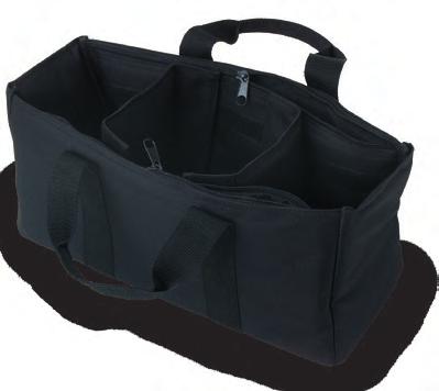 Range Bags MEDIUM RANGE BAG P21114-BLACK/PURPLE: 18"l x