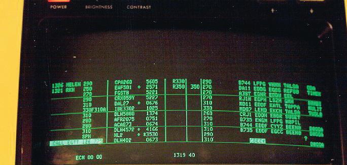 1992 Flight progress strips are discarded as air traffic levels begin to soar. They are replaced by more efficient electronic data display screens.