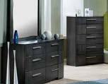 CHIFFONIER Our Chiffonier has a full length sliding mirror which gives you 30% more storage than a dresser in a 20% smaller space.