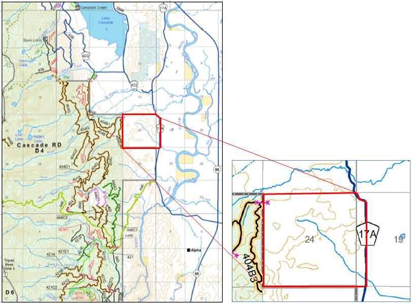 MAPS SECTION 24 = 640 ± ACRES SECTION 19, WEST OF
