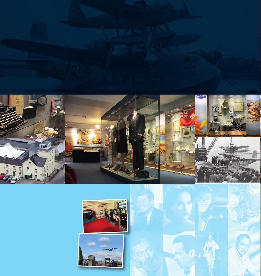 Explore the nostalgic era of the flying boats told through a comprehensive range of exhibits and graphic illustrations featured throughout the original Terminal Building.