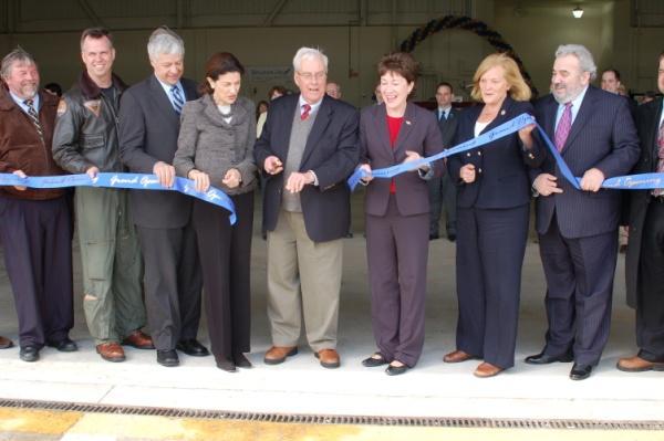government officials were present to welcome Maine s newest general aviation (GA) airport.