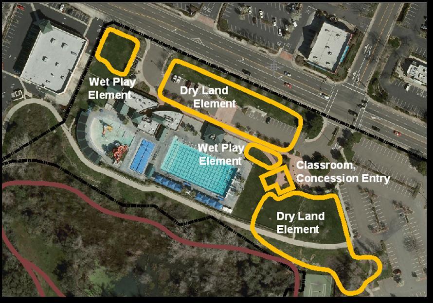 Folsom Aquatic Center 1. These facilities have been satisfied with the city purchase of the Folsom Sports Complex. 2. There is significant vacant retail space within the city.