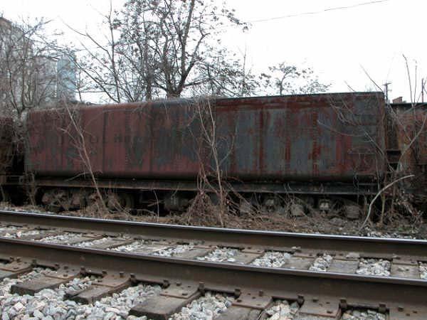 Until recently, there were also four hopper cars in the yard that have since been rescued. Three of them can now be seen at the Virginia Museum of Transportation.