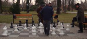 CRAZY GOLF / GIANT CHESS DRAUGHTS (combi.