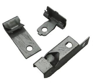 Hardened jaws for durability and conserving wire rope structure.