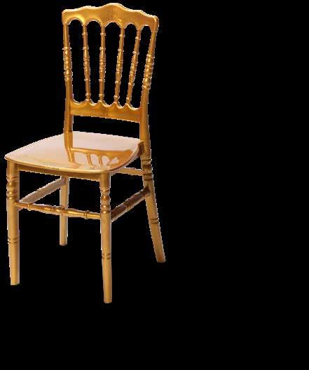 Wedding chair Napoleon Napoleon black 50400BL Total height: 89.