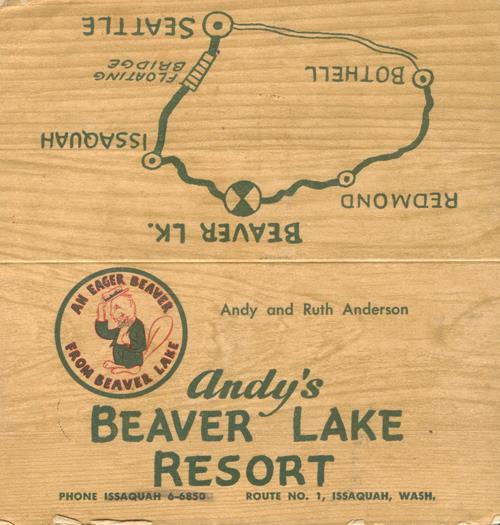meeting at Andy s Beaver Lake Resort on December 18 to organize the Beaver Lake Community Club.
