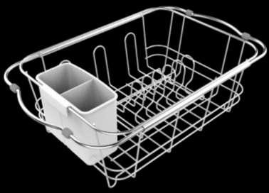 Extendable Sink Basket (Medium) [MJ209] 1.
