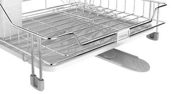 Water Drop Dish Rack [MJ108] Free-standing Dish Rack automatically drains water.