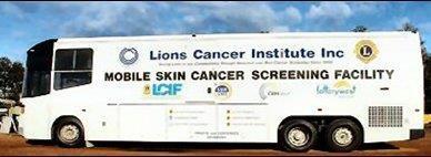 Free Skin Cancer Screening Bus will be available just outside