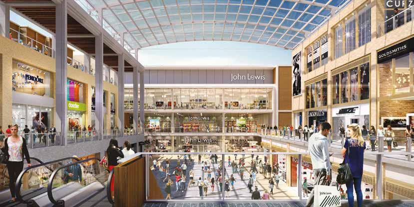 Westgate Shopping Centre Stunning new development will be home to the city s first John Lewis store Opening