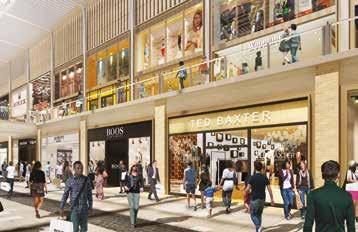 This highly anticipated development features over 100 new stores, 25 restaurants and cafes, a boutique cinema,