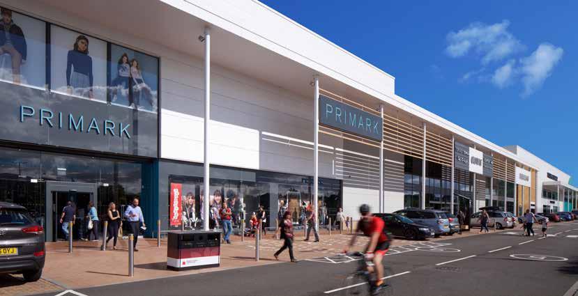 Unit IN ADMINISTRATION Banbury Gateway Shopping Park The latest addition to Banbury s retail experience, anchored by M&S and Primark 93-minutes average dwell time (M40 Junction 11) Banbury Gateway is