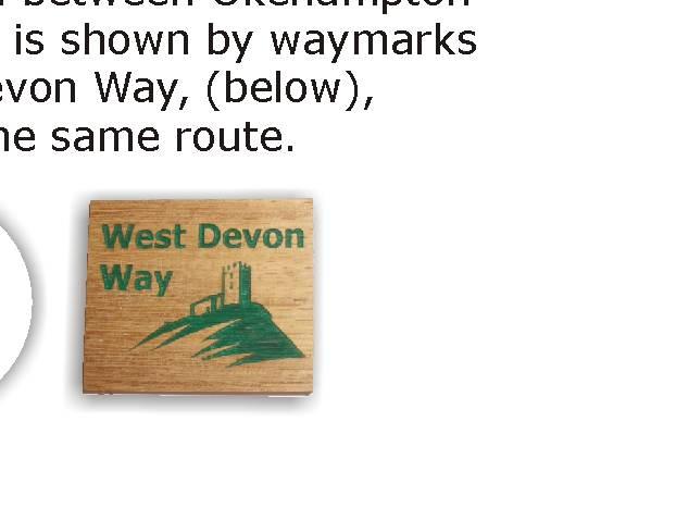 west. At a glance 24 miles in total Divided into 4 stages Easy to follow, waymarked trail Good bus links to Okehampton and Launceston Route can be followed in both directions This booklet describes