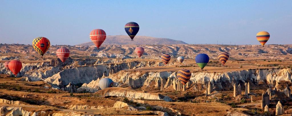 Day 9 - Cappadocia Tour (Breakfast, Turkish Lunch and Turkish Dinner included) Today we will get to know the Cappadocia region, a volcanic area in which the geological formation started 10 million