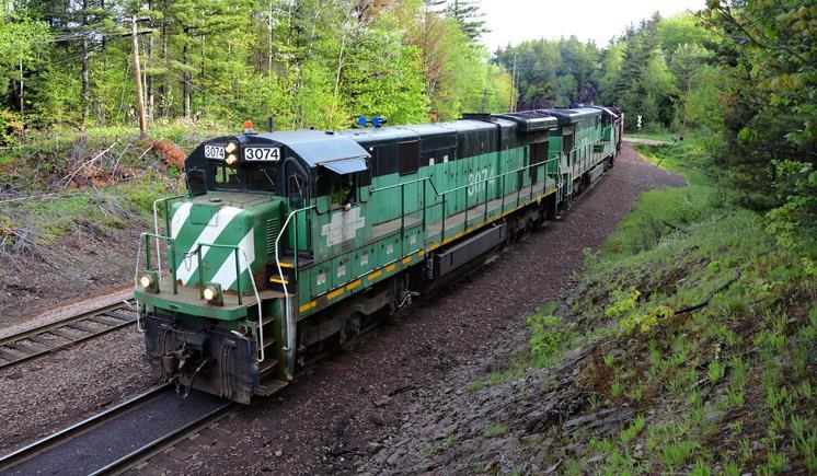 Where dying breeds roam Michigan shortline operates now rare U30C and C30-7 locomotives June 8, 2015 Lake Superior & Ishpeming C30-7 No.