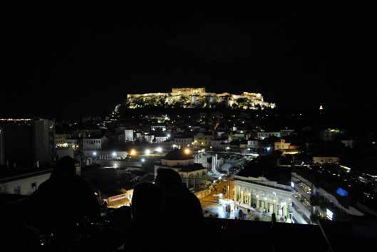 Check-in at our hotel and dinner in the city-centre of Athens, in a rooftop restaurant, overlooking the Acropolis.