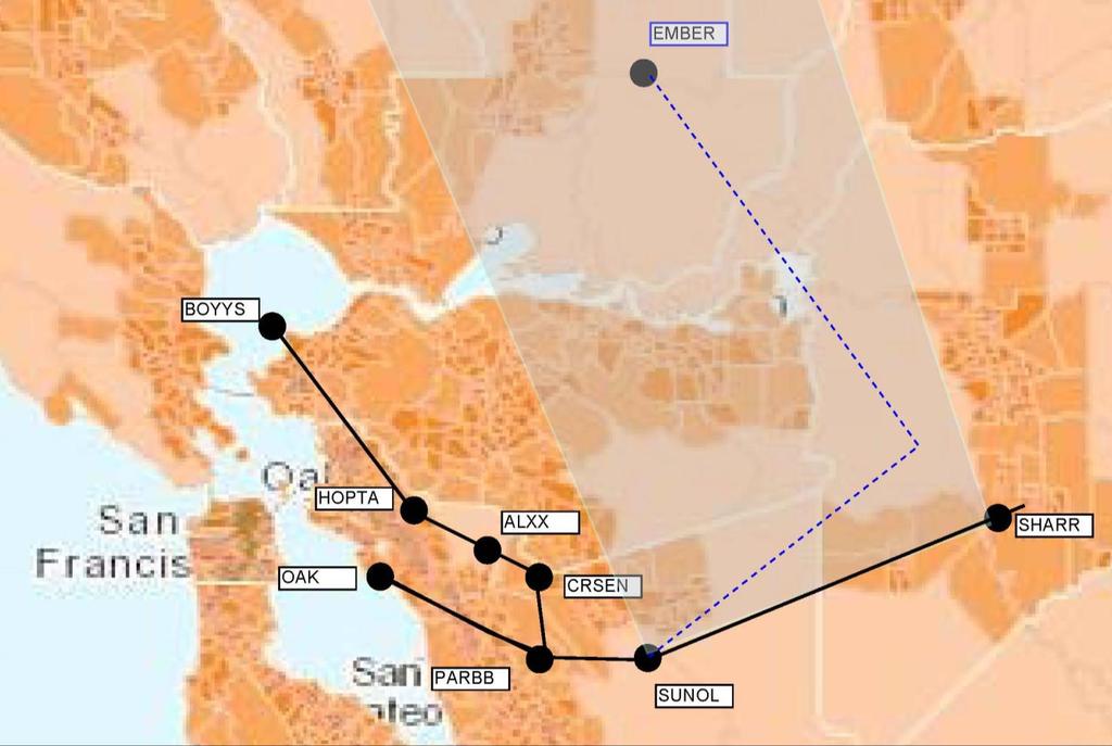OAK Proposal Move the WNDSR Arrival Altitude and descent procedure make a big difference. Ambient noise in a quiet suburban area is 45-50 db for comparison.