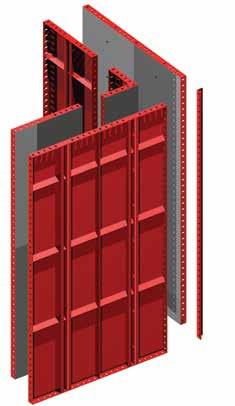 Internal & External Splay Panels Splay Panels are used to connect standard Econo-Form Panels together at an angle of