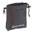 5 X 4 N6545401 CHARCOAL/ PLAYERS VALUABLES POUCH CINCH CLOSURE WITH PULL-TAB VELOUR-LINED STORAGE COMPARTMENT