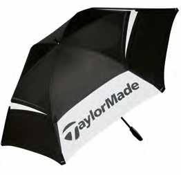 GEAR ON COURSE ACCESSORIES TP TOUR DOUBLE CANOPY UMBRELLA 68 TECHNOLOGY: SPECIALLY DESIGNED TO REDUCE INVERSION VENTING: LARGE PORT HOLES FOR RAPID AIR RELEASE ELASTIC