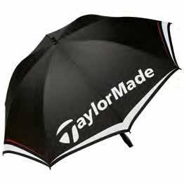 FORM IN HIGH WIND SITUATIONS SHAFT: AIRCRAFT ALUMINUM, LIGHTWEIGHT WITH HIGH STRENGTH PROPERTIES HANDLE: TAYLORMADE ERGONOMIC TPR/ABS LOGO HANDLE B1600701 /WHITE TM