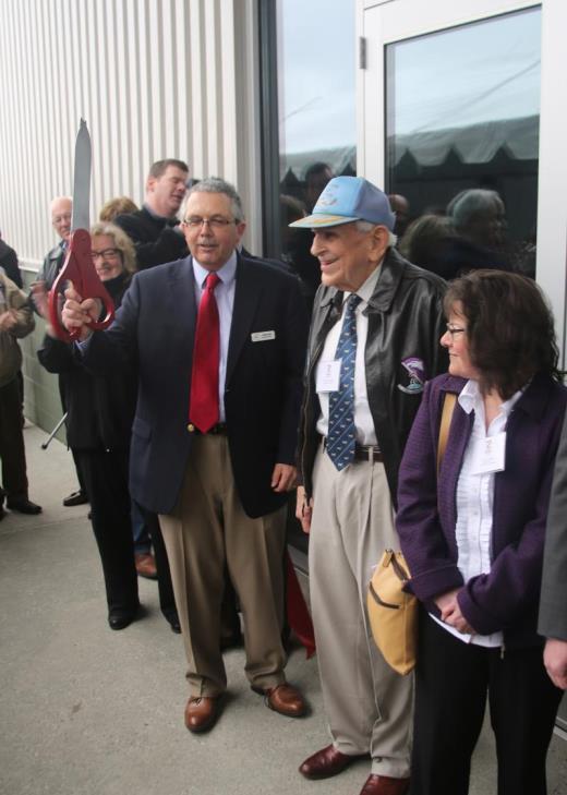 The Future of Flight Aviation Center welcomed a new aircraft exhibit on March 11.