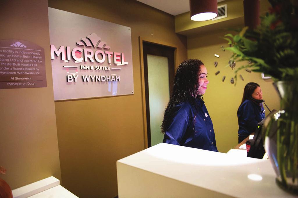 7. HOTEL OPERATIONS MasterBUILT Hotel s mission is to provide an unparalleled level of consistency and professionalism across the Microtel Inn & Suites by Wyndham brand that benefits all hotel owners